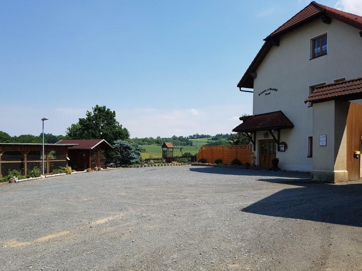 Hotel Pension Und Bauernhof Petzold Greiz Exterior foto